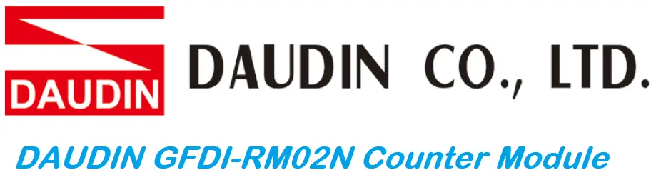 DAUDIN GFDI-RM02N Counter Module