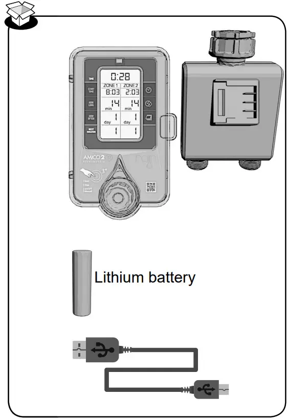 AMICO 2 435405 Irrigation Tap Timer - fig 1