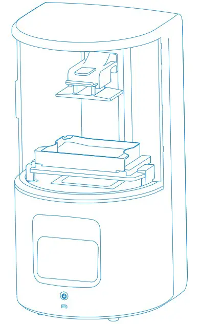 SHINING 3D Accufab D1 Dental 3D Printer - Cover