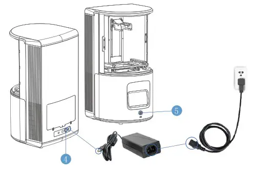 SHINING 3D Accufab D1 Dental 3D Printer - Printer Setup 4