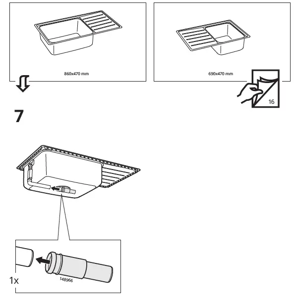 IKEA-AA-1793060-7-VATTUDALEN-Inset-Sink-1-Bowl-with-Drainboard-FIG-10