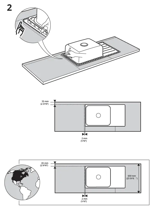 IKEA-AA-1793060-7-VATTUDALEN-Inset-Sink-1-Bowl-with-Drainboard-FIG-5