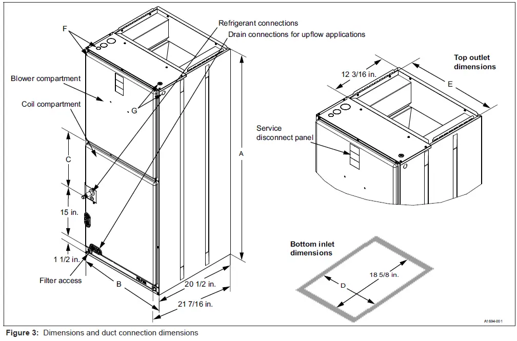 YORK-JHET-Series-Standard-ECM-Single-Piece-Multi-Position-Air-Handlers-fig- (3)
