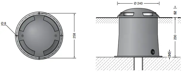 BEGA 84 271 In-Ground Luminaire a1