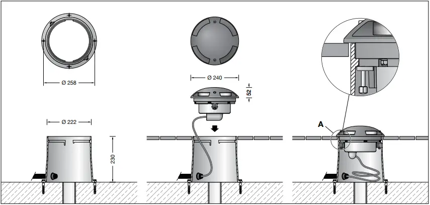BEGA 84 271 In-Ground Luminaire a3