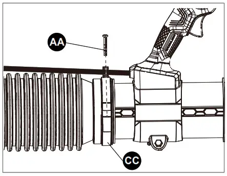 KOBALT KBB 7580 06 80V Backpack Blower - ASSEMBLY INSTRUCTIONS 5