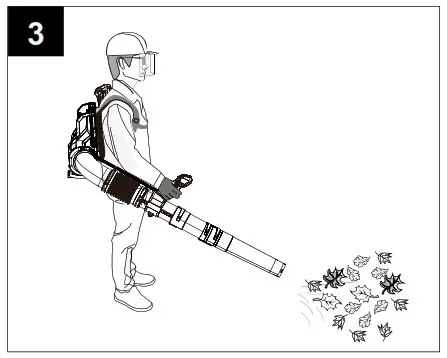 KOBALT KBB 7580 06 80V Backpack Blower - OPERATING INSTRUCTIONS 3