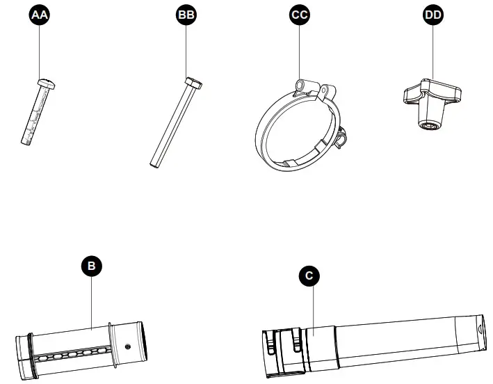 KOBALT KBB 7580 06 80V Backpack Blower - REPLACEMENT PARTS LIST 1