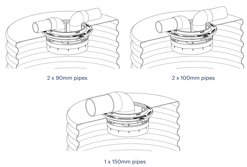 RAIN-HARVESTING-TSEF26-Low-Profile-Tank-Screen-360-Solar-Shield-Kit-with-Screw-Down-Ring-FIG-2