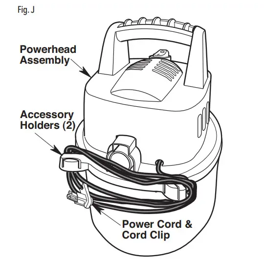 Craftsman CMXEVBE172500 Wet Dry Shop Vacuum - Accessories 2