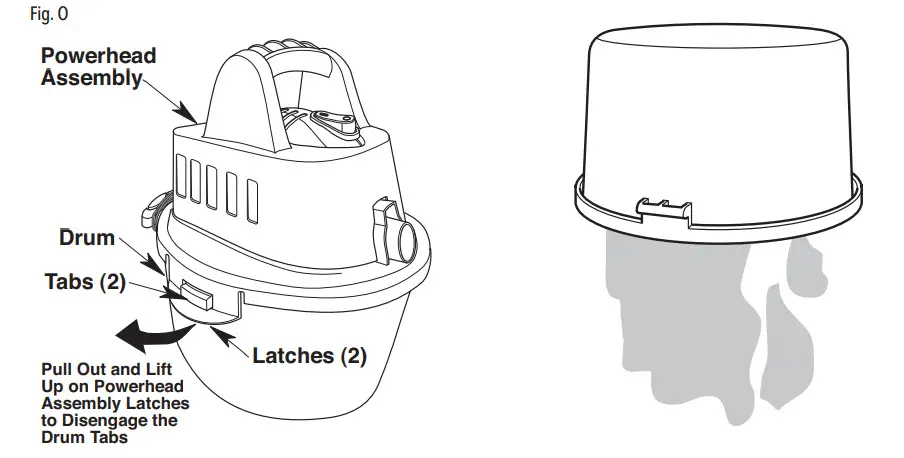 Craftsman CMXEVBE172500 Wet Dry Shop Vacuum - Drum