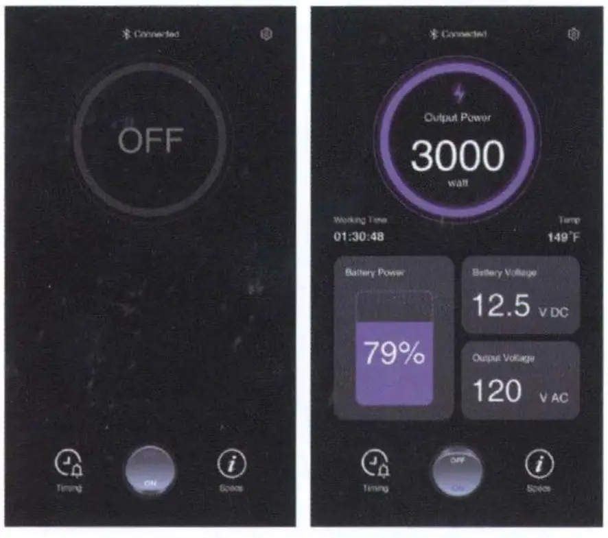 POWERDRIVE PWD3000P 3000W Power Inverter - bottom