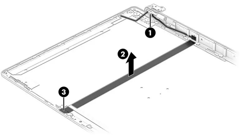 hp Pavilion Plus 14 Inch Laptop PC - Touchpad cable13