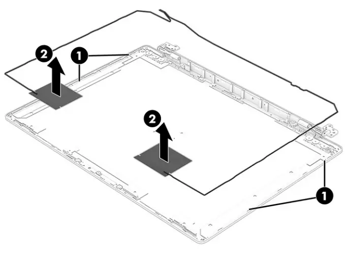hp Pavilion Plus 14 Inch Laptop PC - Touchpad cable15