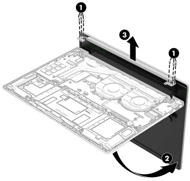 hp Pavilion Plus 14 Inch Laptop PC - Touchpad cable7