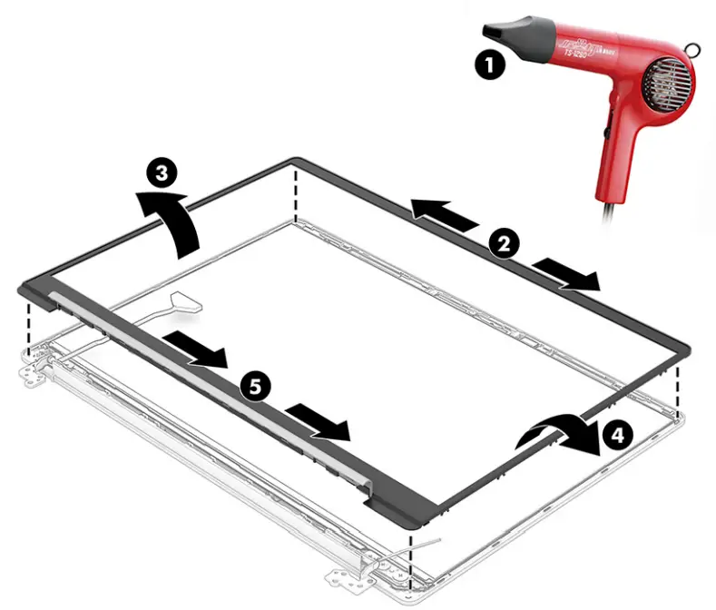 hp Pavilion Plus 14 Inch Laptop PC - Touchpad cable8