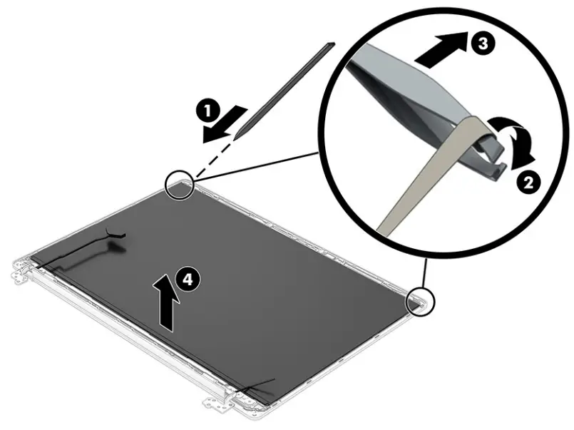 hp Pavilion Plus 14 Inch Laptop PC - Touchpad cable9