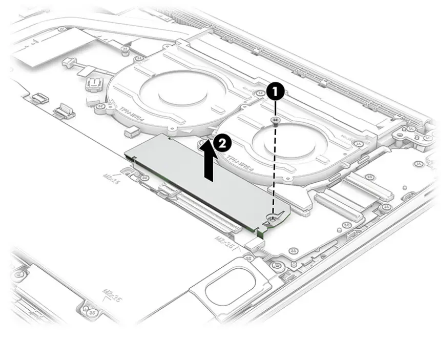 hp Pavilion Plus 14 Inch Laptop PC - WLAN module1