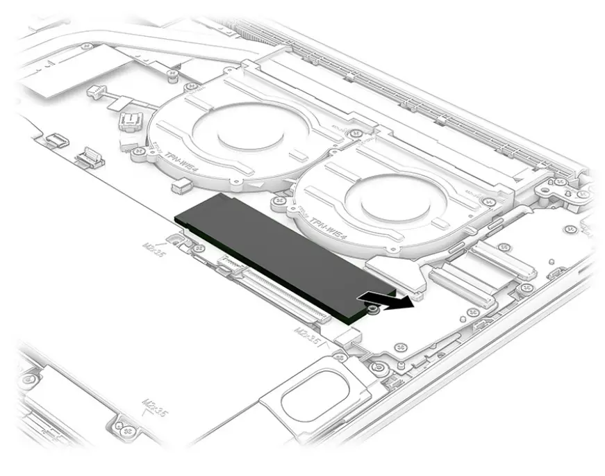 hp Pavilion Plus 14 Inch Laptop PC - WLAN module2