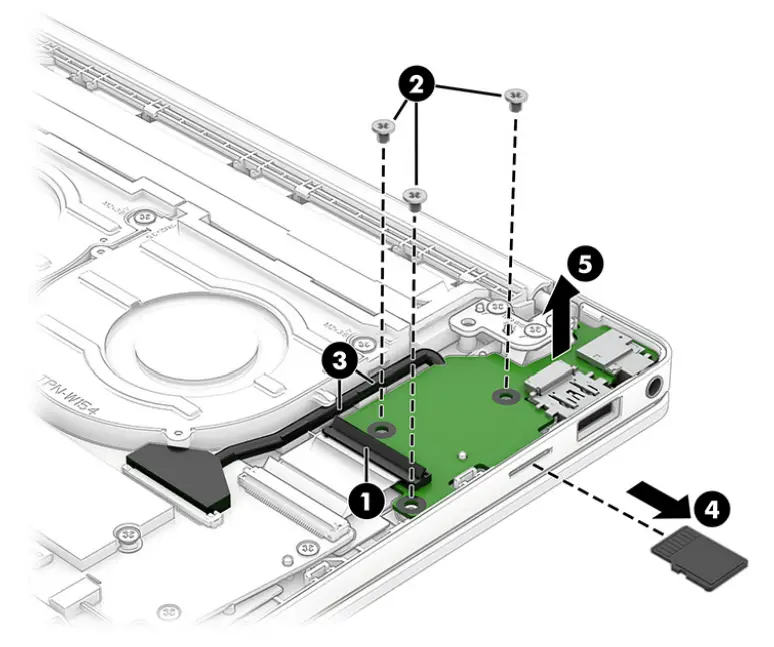 hp Pavilion Plus 14 Inch Laptop PC - WLAN module6