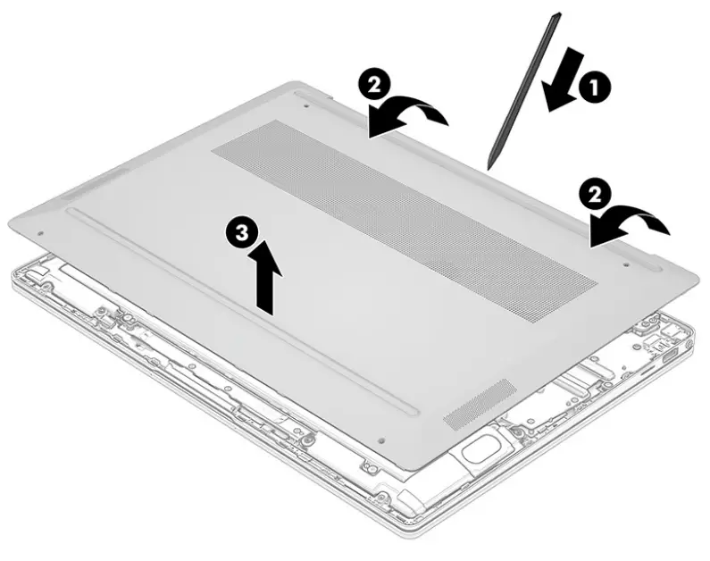 hp Pavilion Plus 14 Inch Laptop PC - bottom cover1