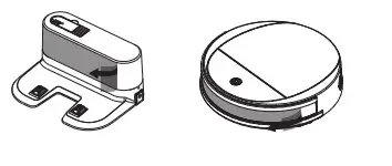 Lefant M213 Series Robot Vacuum Cleaner - Assemble and charge