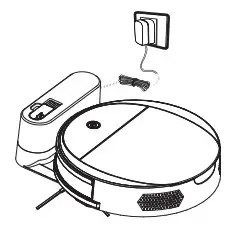 Lefant M213 Series Robot Vacuum Cleaner - Charging