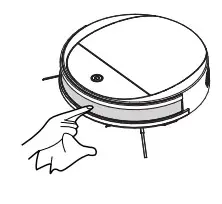 Lefant M213 Series Robot Vacuum Cleaner - Clean the HEPA-filter