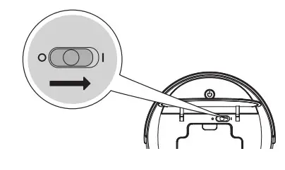 Lefant M213 Series Robot Vacuum Cleaner - Turn on the robot