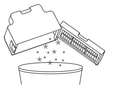 Lefant M213 Series Robot Vacuum Cleaner - bin latch