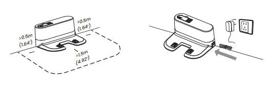 Lefant M213 Series Robot Vacuum Cleaner - side brushes