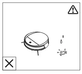 Lefant M213 Series Robot Vacuum Cleaner - wet floors