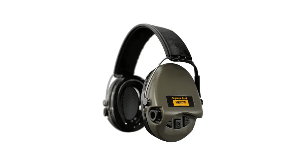 Sordin Pro-x Hearing Protection Headset User Guide