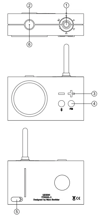 LEXON LA119 Tykho Radio 3 - overview