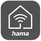 hama 00176630 WiFi Garden Spotlight - Logo