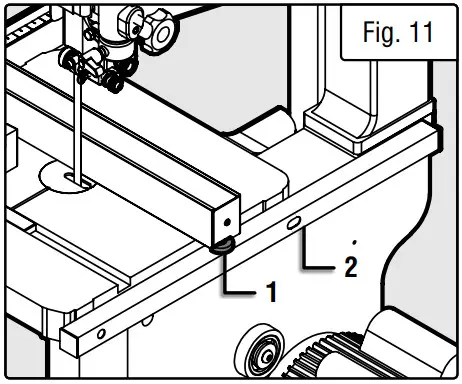 WEN BA1411 14 Inch Two Speed Band Saw - STAND 11