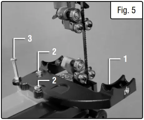 WEN BA1411 14 Inch Two Speed Band Saw - STAND 5