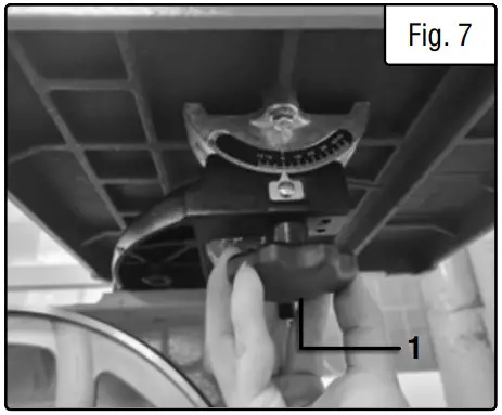 WEN BA1411 14 Inch Two Speed Band Saw - STAND 7