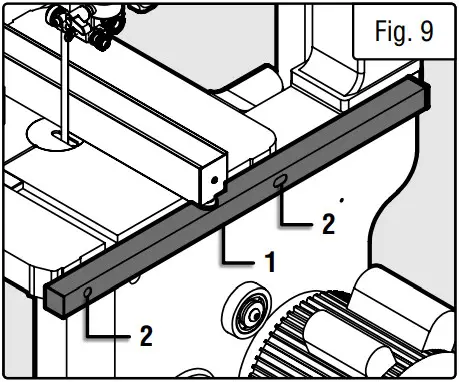 WEN BA1411 14 Inch Two Speed Band Saw - STAND 9