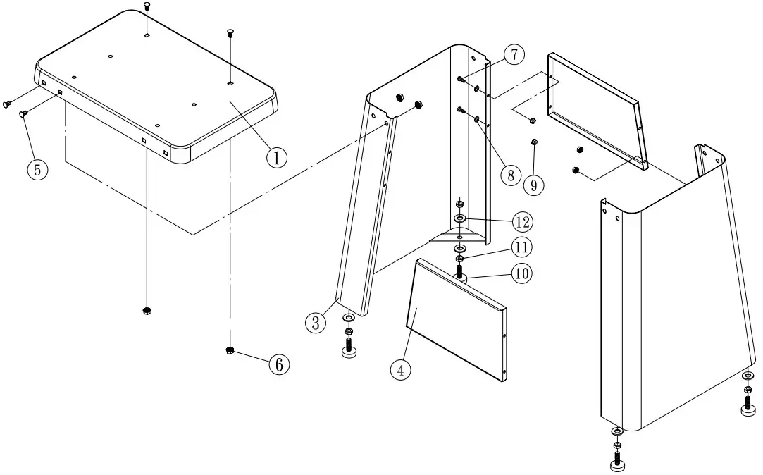 WEN BA1411 14 Inch Two Speed Band Saw - STAND