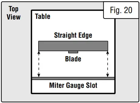 WEN BA1411 14 Inch Two Speed Band Saw - back of the blade