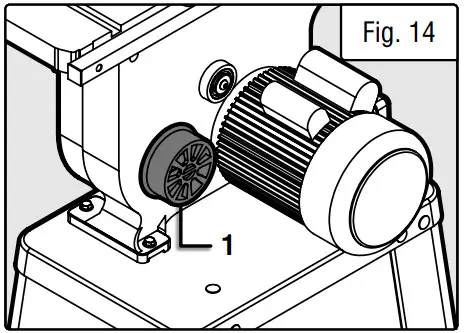 WEN BA1411 14 Inch Two Speed Band Saw - dust port