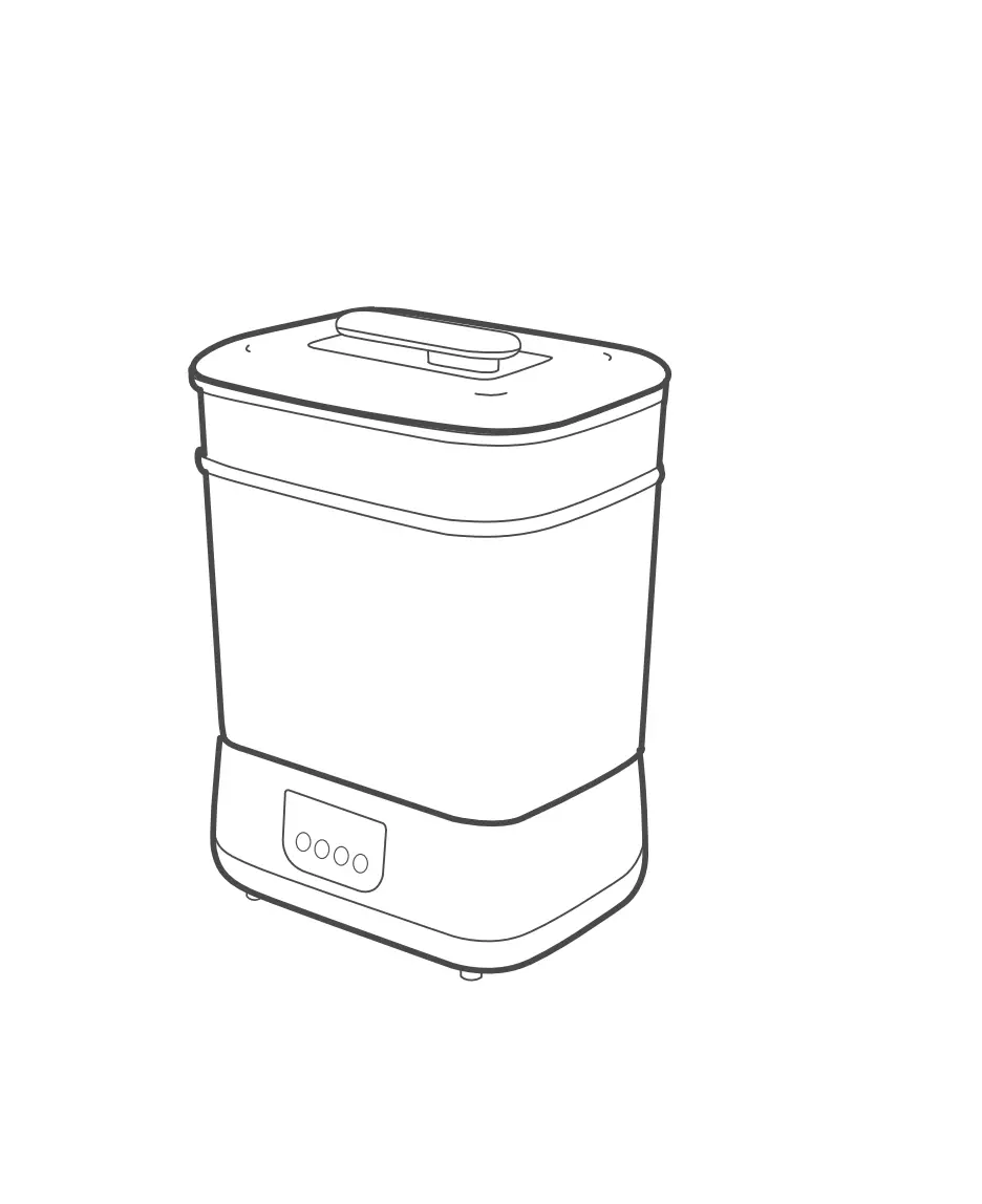 Tommee Tippee Wx-965d Steridryer Electric Steam Sterilizer And Dryer Instruction Manual Tommee Tippee Wx-965d Steridryer Electric Steam Sterilizer And Dryer Instruction Manual