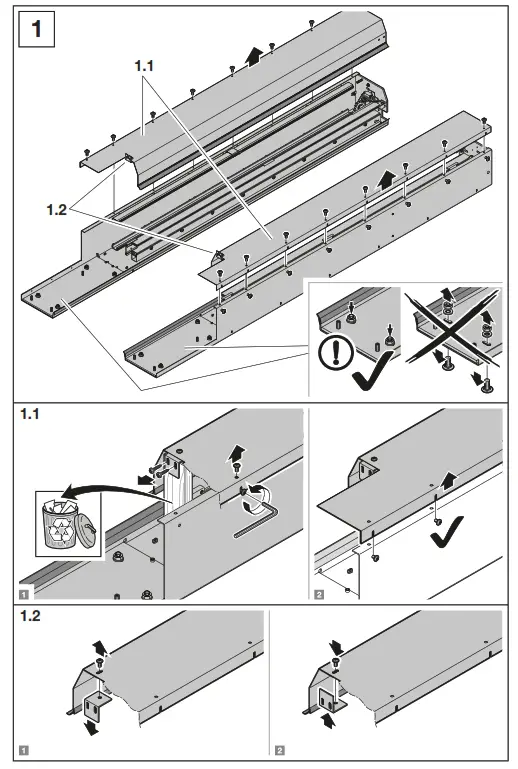 HORMANN HS 7030 PU 42 High Speed Roller Doors - fig 1