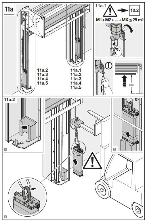 HORMANN HS 7030 PU 42 High Speed Roller Doors - fig 21