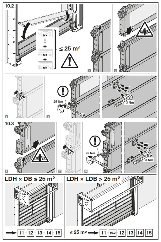 HORMANN HS 7030 PU 42 High Speed Roller Doors - fig 30