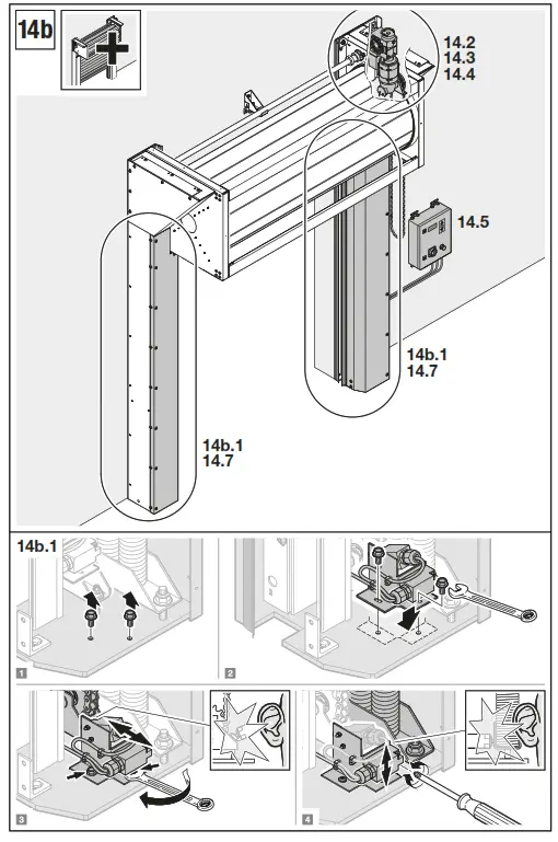 HORMANN HS 7030 PU 42 High Speed Roller Doors - fig 32