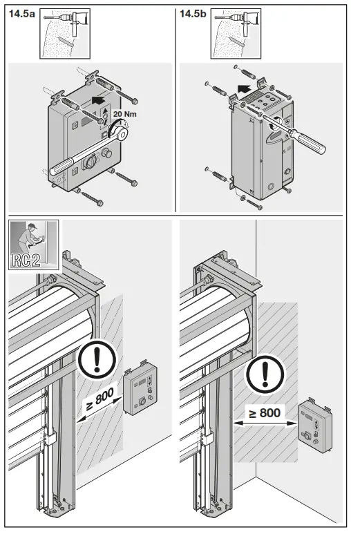 HORMANN HS 7030 PU 42 High Speed Roller Doors - fig 35