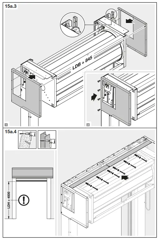 HORMANN HS 7030 PU 42 High Speed Roller Doors - fig 39