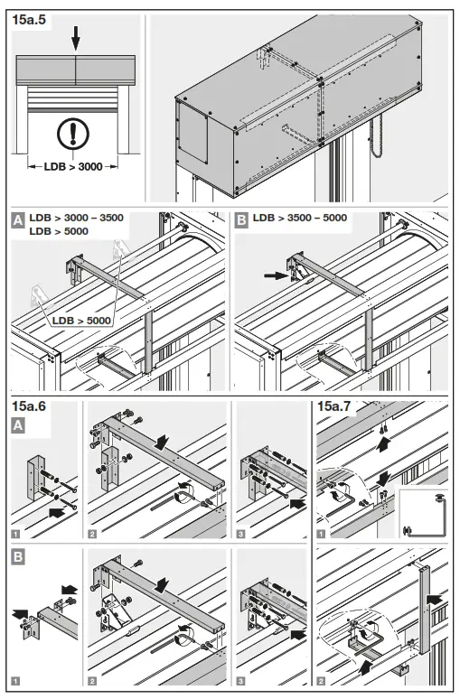HORMANN HS 7030 PU 42 High Speed Roller Doors - fig 40